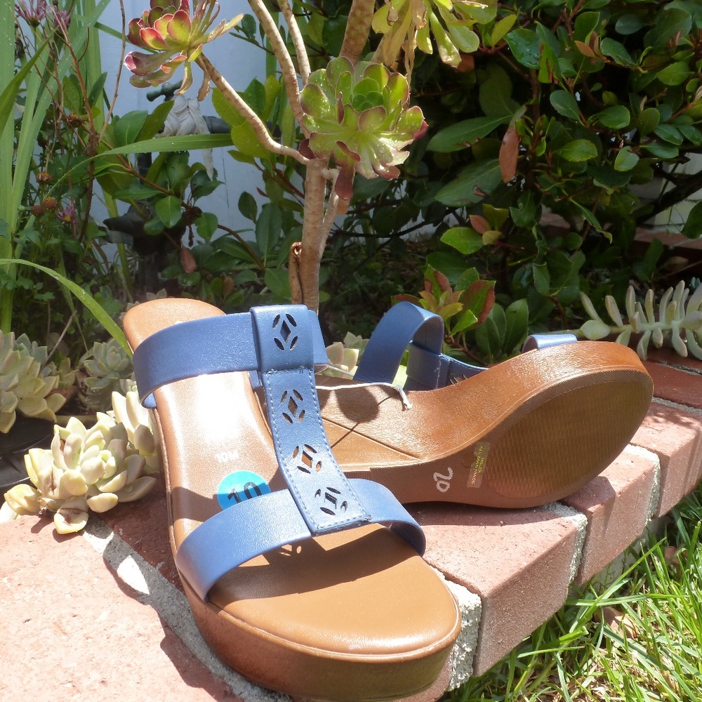 Italian Shoemakers Contesa Addison Wedge Sandal